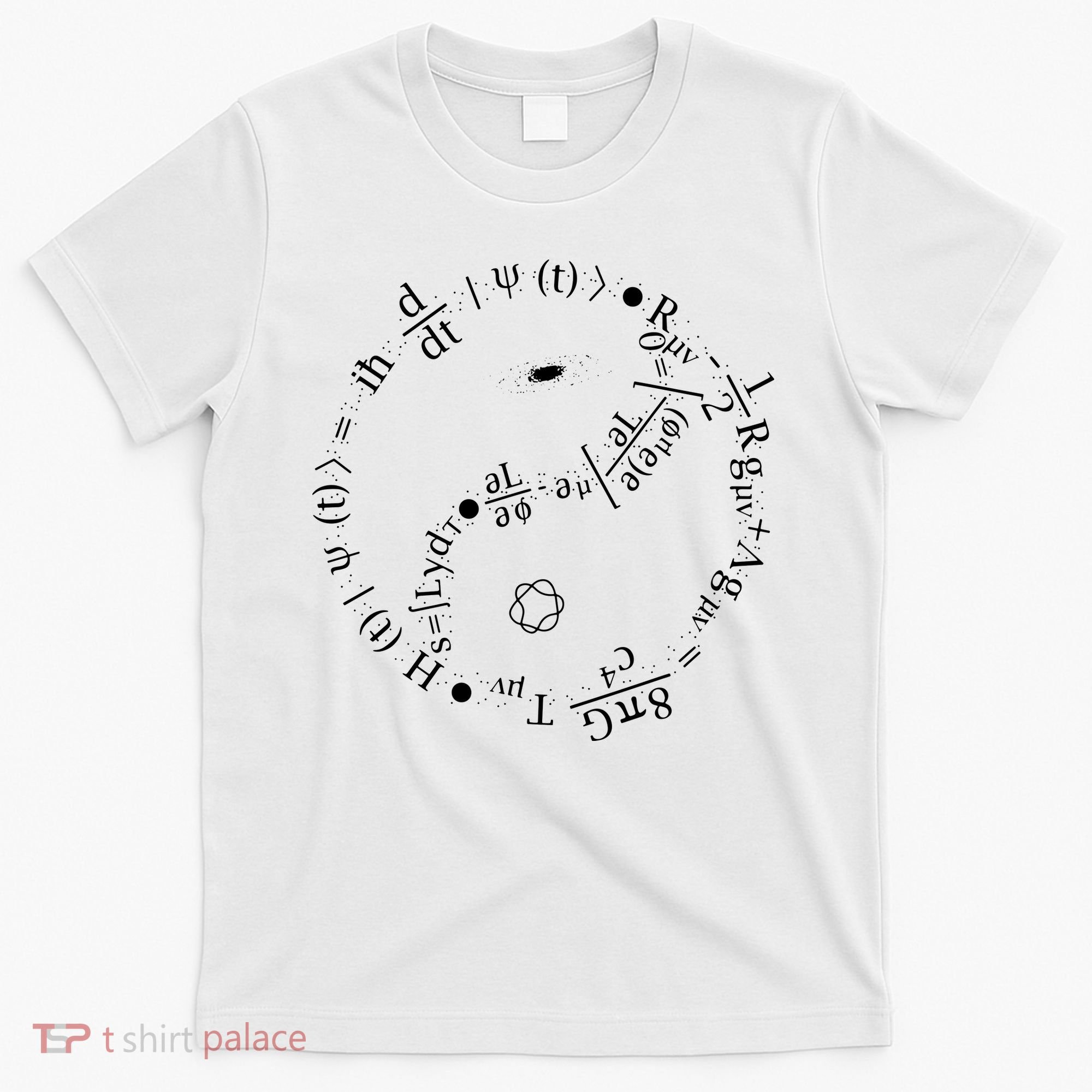 Quantum Mechanics Formula String Theory Maths Universe T-Shirt