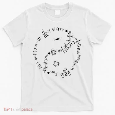 Quantum Mechanics Formula String Theory Maths Universe T-Shirt