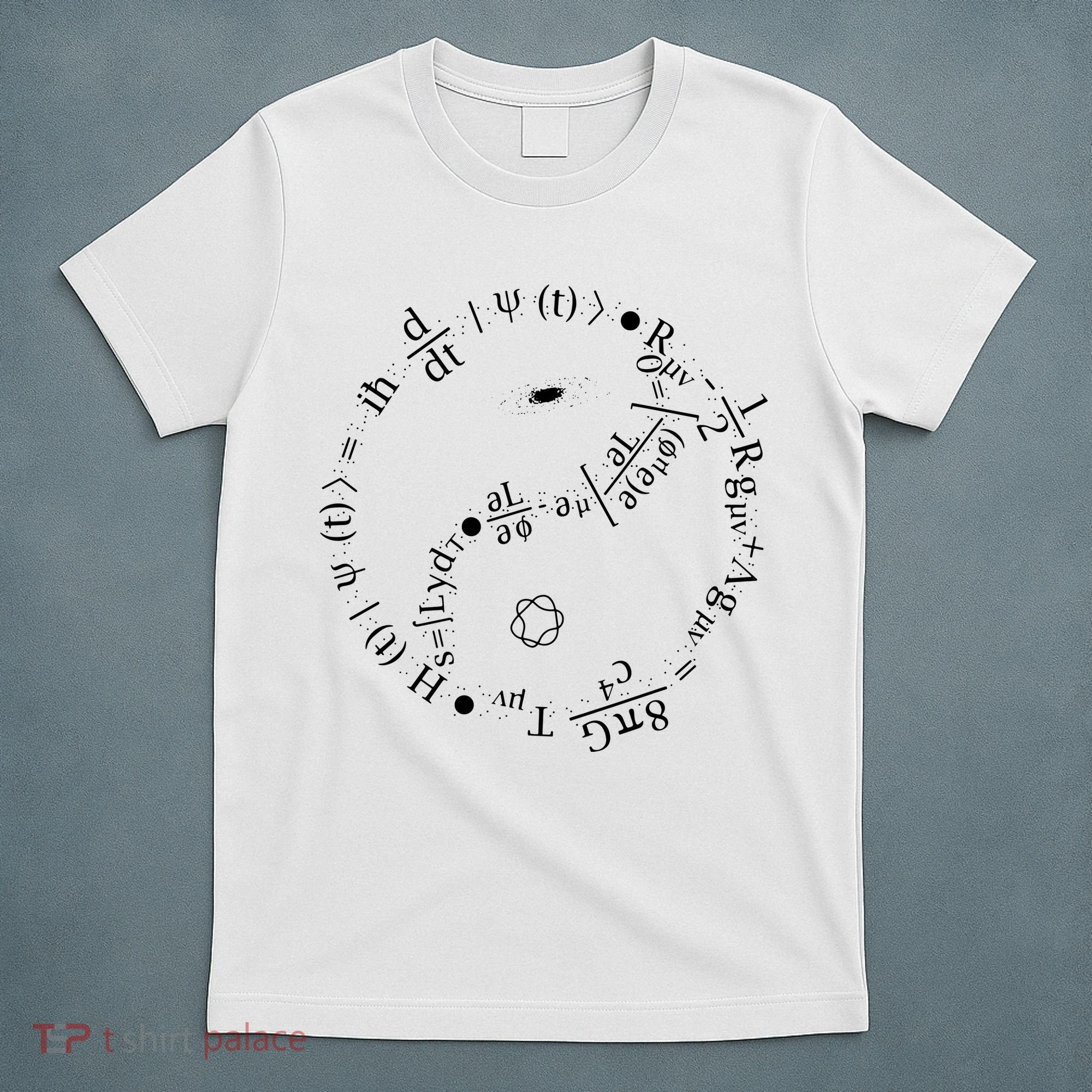 Quantum Mechanics Formula String Theory Maths Universe T-Shirt