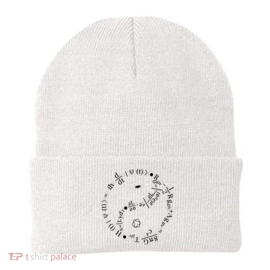 Quantum Mechanics Formula String Theory Maths Universe Beanie