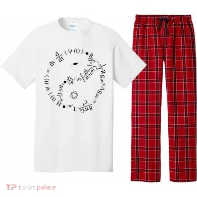 Quantum Mechanics Formula String Theory Maths Universe Pajama Set