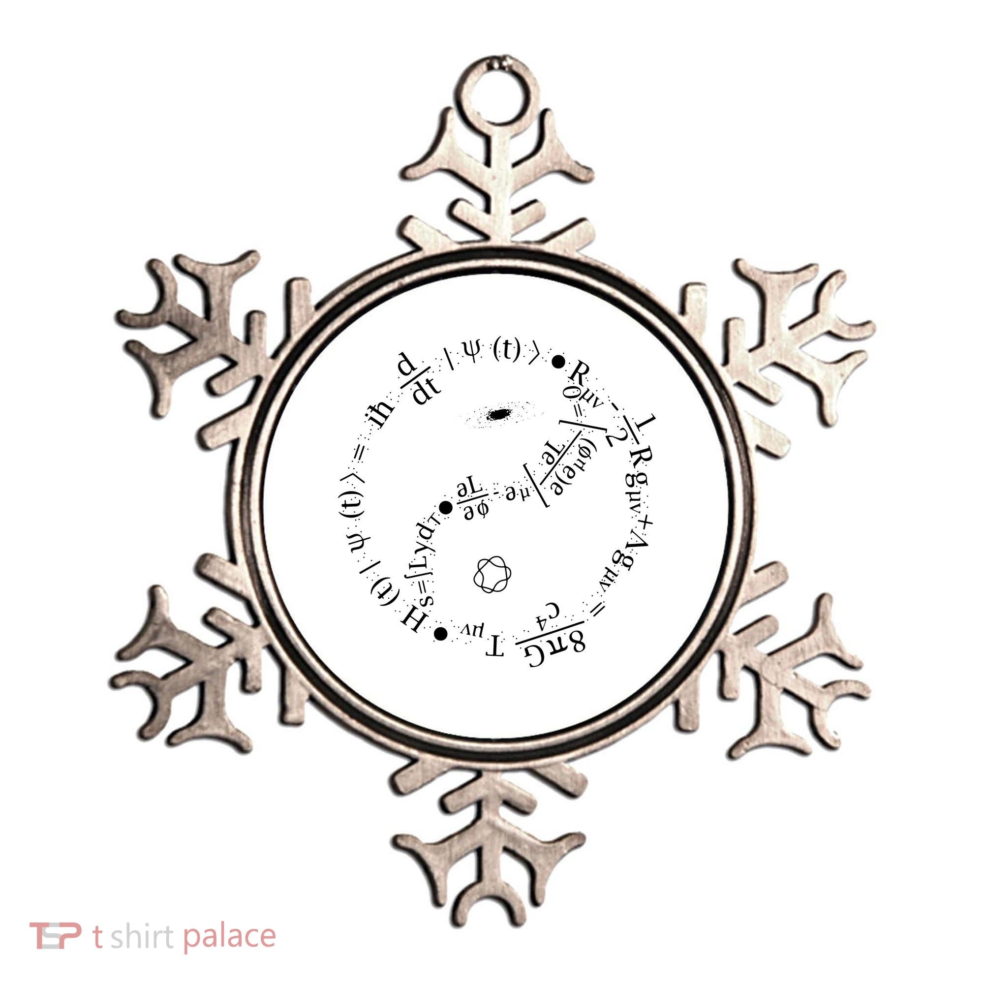 Quantum Mechanics Formula String Theory Maths Universe Ornament