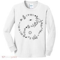 Quantum Mechanics Formula String Theory Maths Universe Kids Long Sleeve Shirt thumb 0