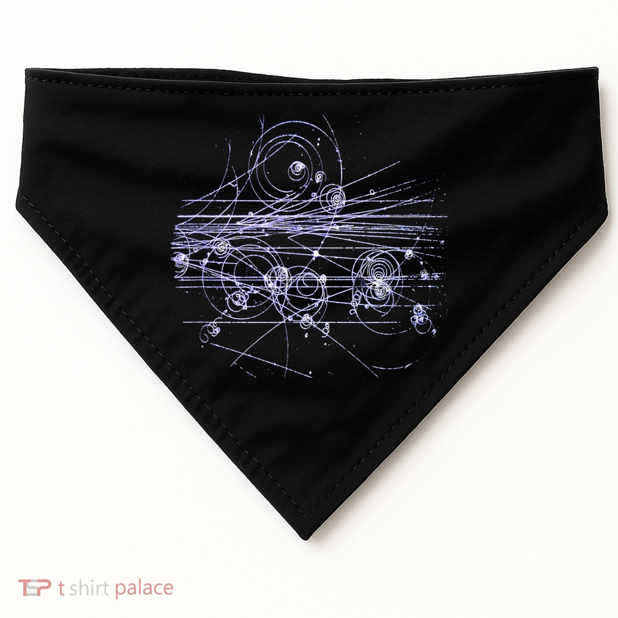 Quantum Mechanics Higgs Boson LHC Particle Physics Scientist USA-Made Doggie Bandana