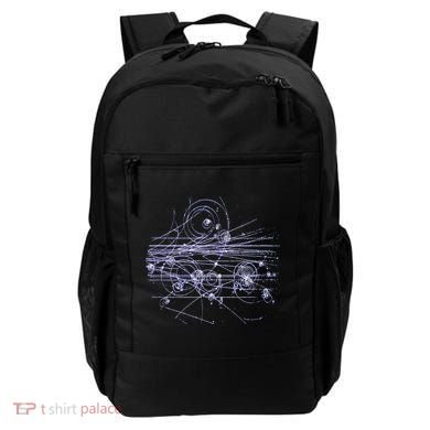 Quantum Mechanics Higgs Boson LHC Particle Physics Scientist Backpack