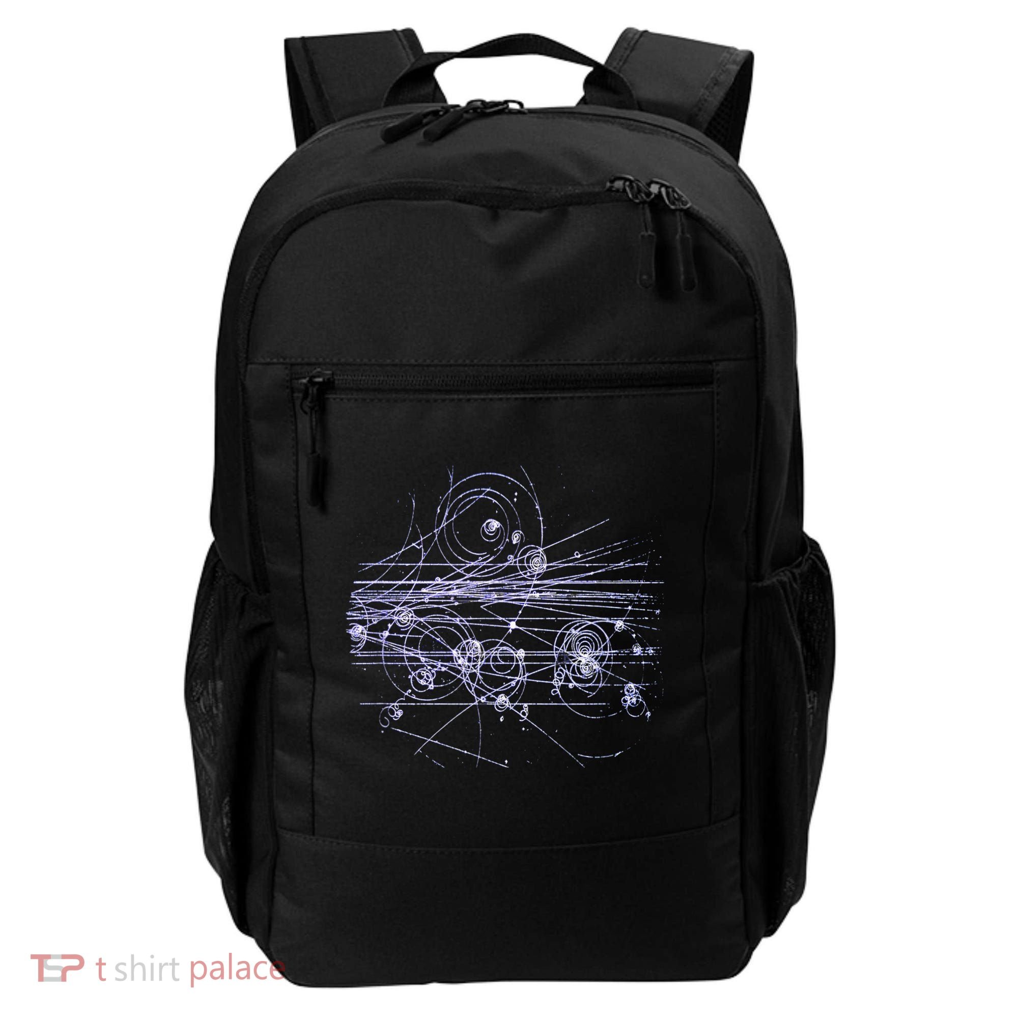 Quantum Mechanics Higgs Boson LHC Particle Physics Scientist Backpack