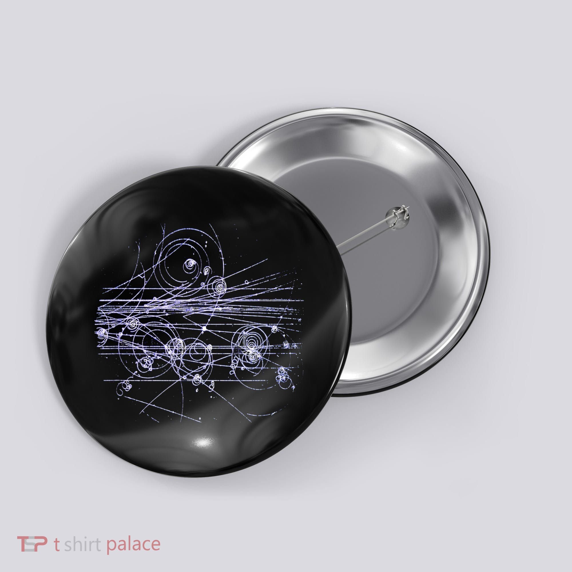 Quantum Mechanics Higgs Boson LHC Particle Physics Scientist Button