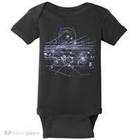 Quantum Mechanics Higgs Boson LHC Particle Physics Scientist Baby Bodysuit thumb 0