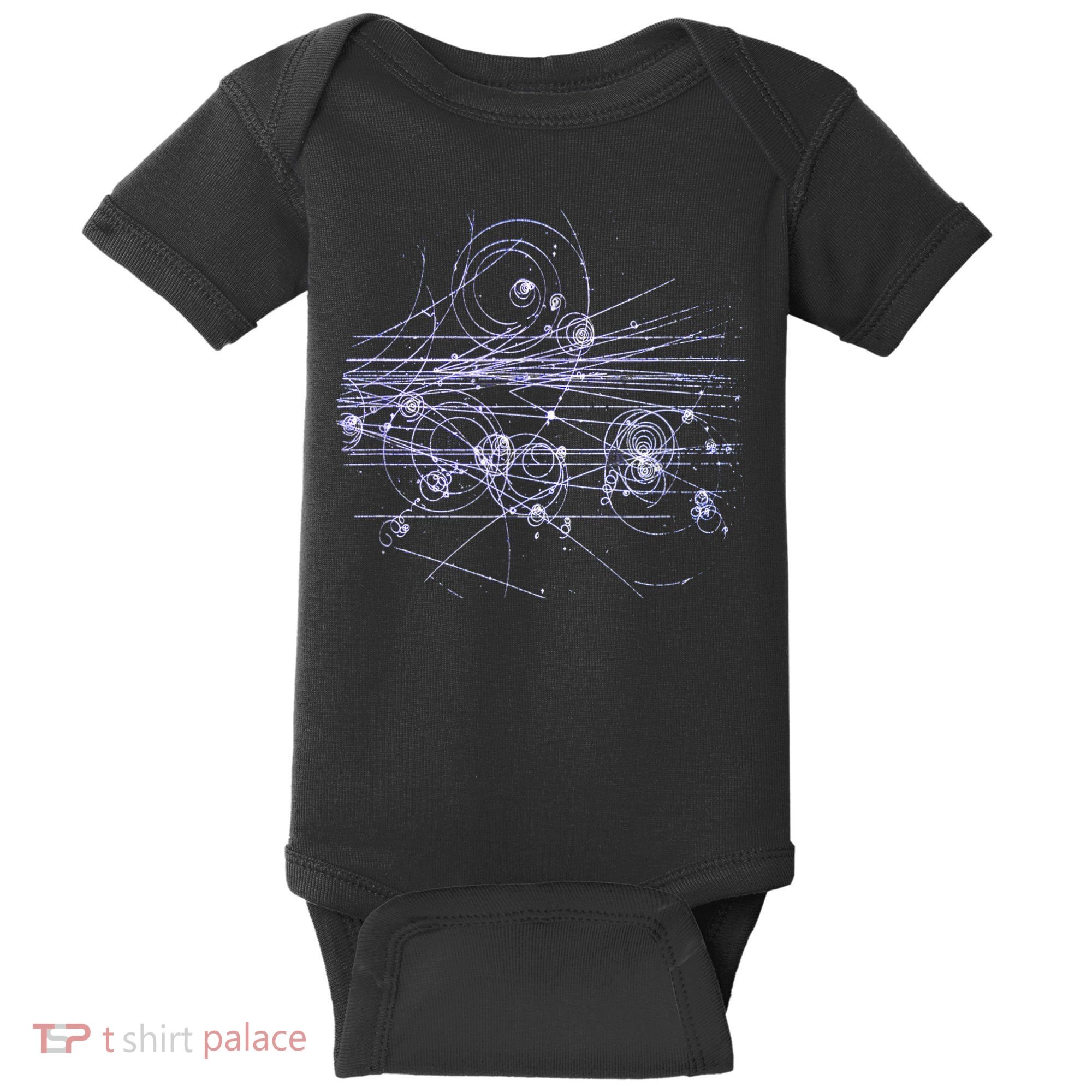 Quantum Mechanics Higgs Boson LHC Particle Physics Scientist Baby Bodysuit
