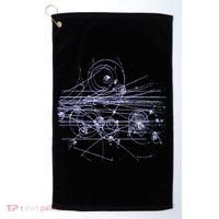 Quantum Mechanics Higgs Boson LHC Particle Physics Scientist Golf Towel thumb 0