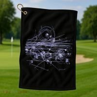Quantum Mechanics Higgs Boson LHC Particle Physics Scientist Golf Towel thumb 1
