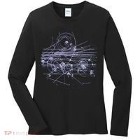 Quantum Mechanics Higgs Boson LHC Particle Physics Scientist Women's Long Sleeve Shirt thumb 0