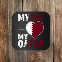 Qatar My Heart My Country Coaster thumb 0