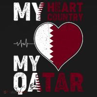 Qatar My Heart My Country Coaster thumb 2