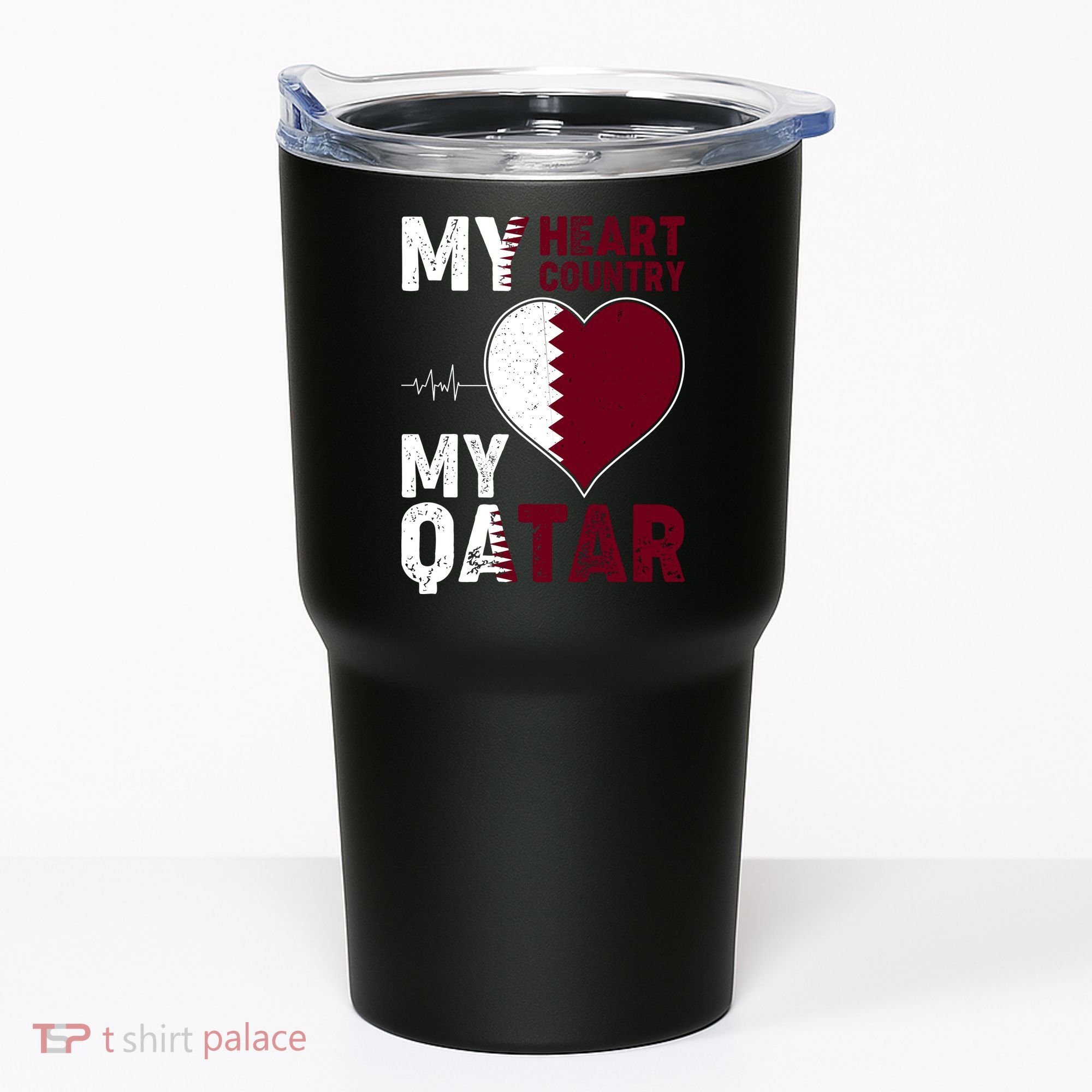Qatar My Heart My Country Tumbler