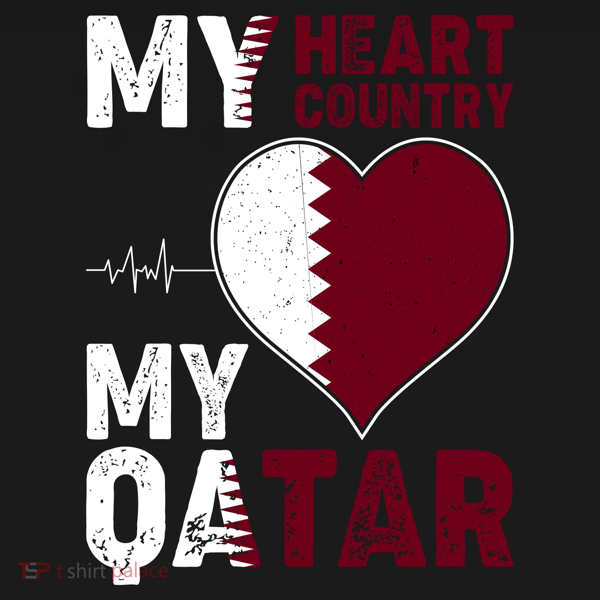 Qatar My Heart My Country Ornament