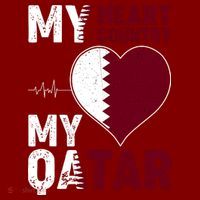 Qatar My Heart My Country Beanie thumb 2