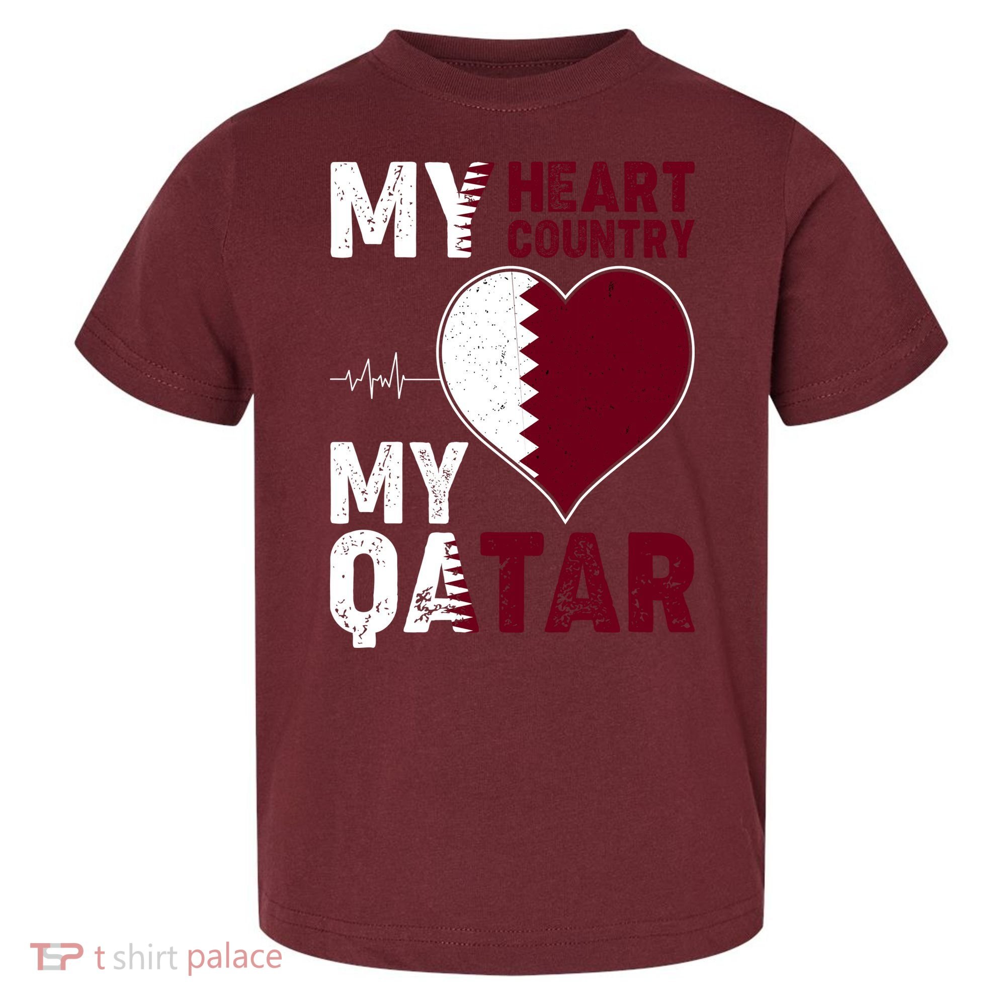 Qatar My Heart My Country Toddler T-Shirt