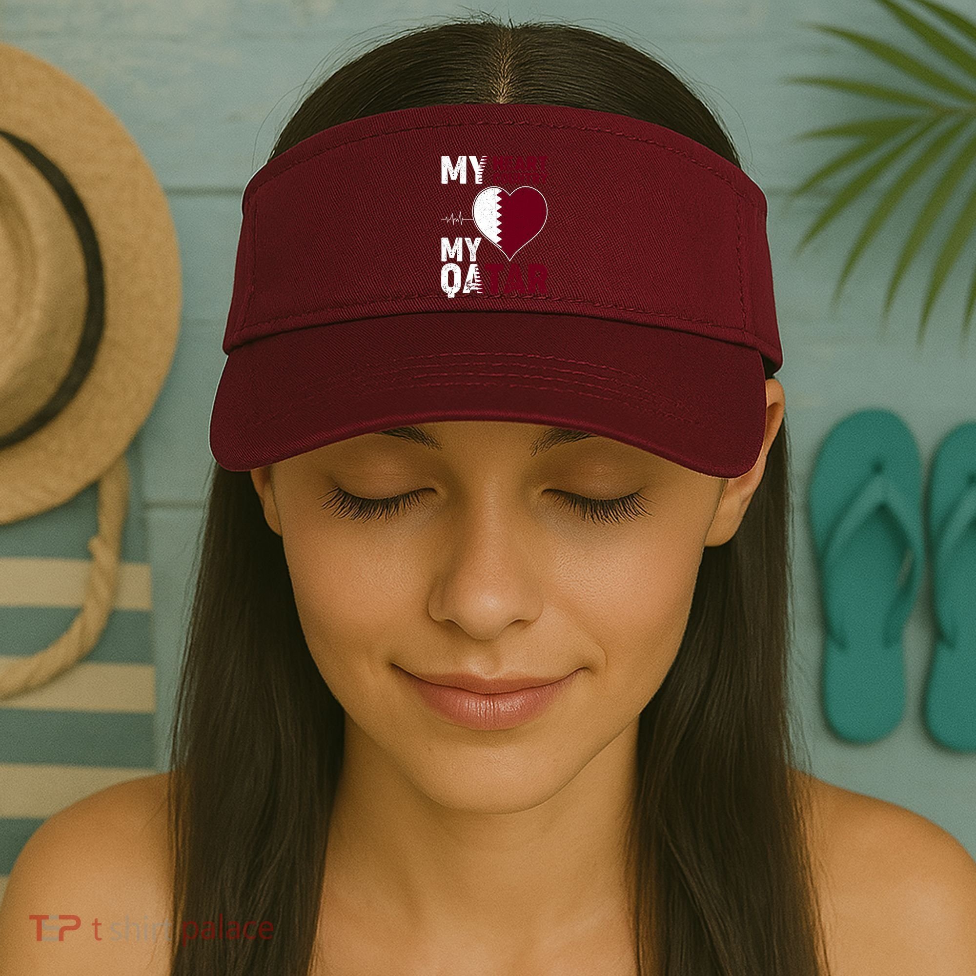 Qatar My Heart My Country Visor