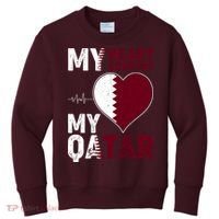 Qatar My Heart My Country Kids Sweatshirt thumb 0