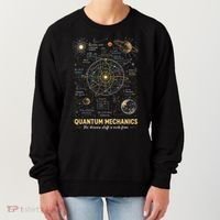 Quantum Mechanics Inspired Cosmic Space Science Women's Sweatshirt thumb 0