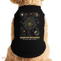 Quantum Mechanics Inspired Cosmic Space Science Doggie Tank thumb 0