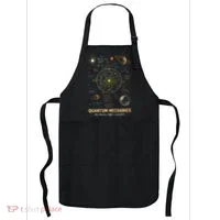 Quantum Mechanics Inspired Cosmic Space Science Apron thumb 0