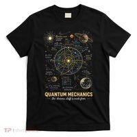 Quantum Mechanics Inspired Cosmic Space Science T-Shirt thumb 0