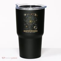Quantum Mechanics Inspired Cosmic Space Science Tumbler thumb 0