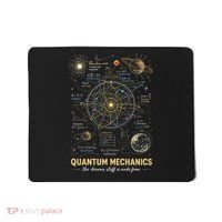 Quantum Mechanics Inspired Cosmic Space Science Mousepad thumb 0