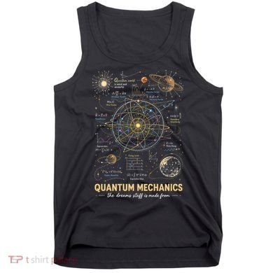 Quantum Mechanics Inspired Cosmic Space Science Tank Top