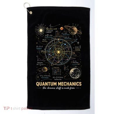 Quantum Mechanics Inspired Cosmic Space Science Golf Towel