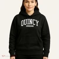 Quincy Massachusetts Ma College Style Hoodie thumb 5