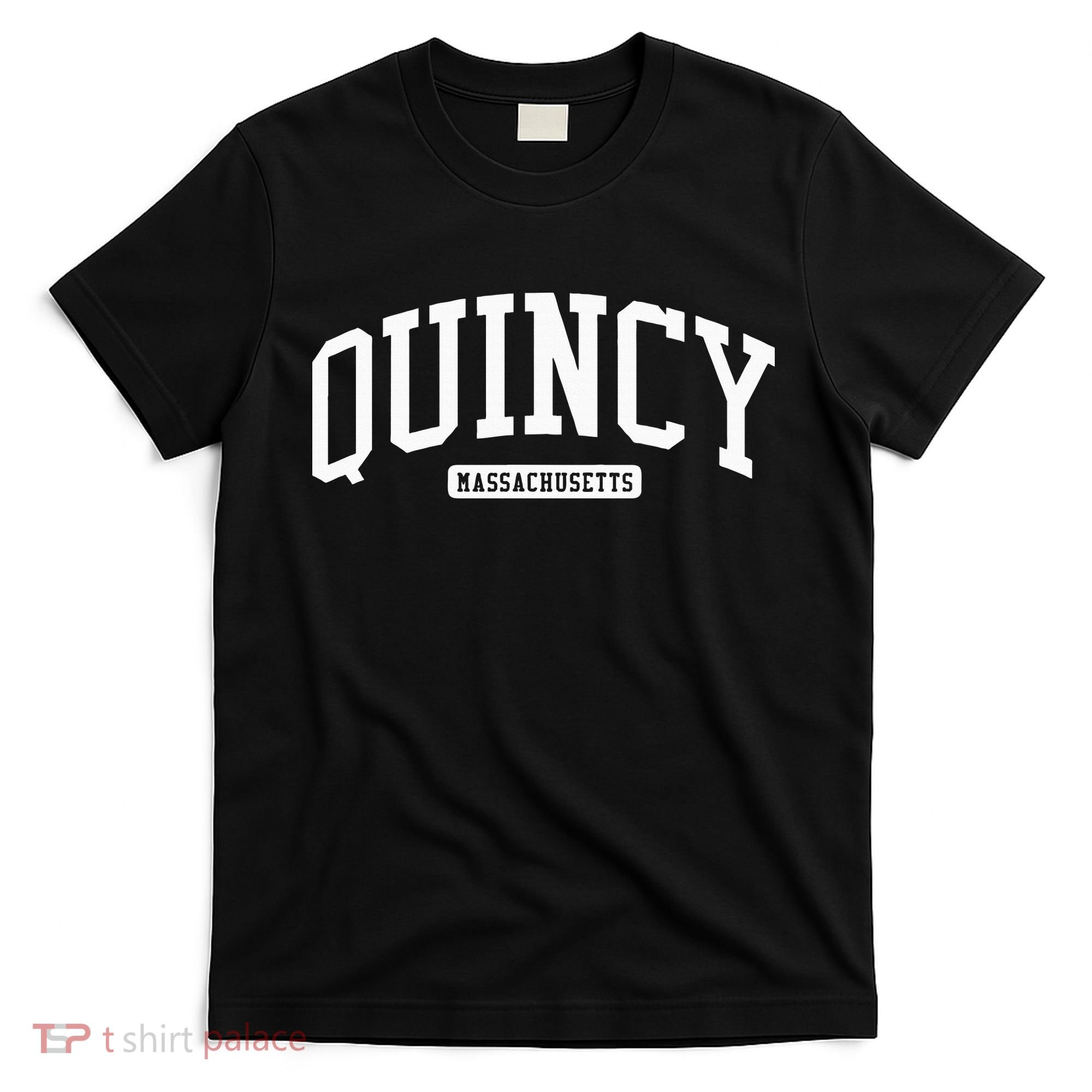 Quincy Massachusetts Ma College Style T-Shirt