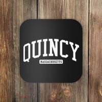 Quincy Massachusetts Ma College Style Coaster thumb 0