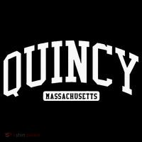 Quincy Massachusetts Ma College Style Women's Hoodie thumb 2
