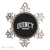 Quincy Massachusetts Ma College Style Ornament thumb 0