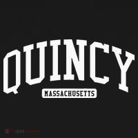 Quincy Massachusetts Ma College Style Ornament thumb 1