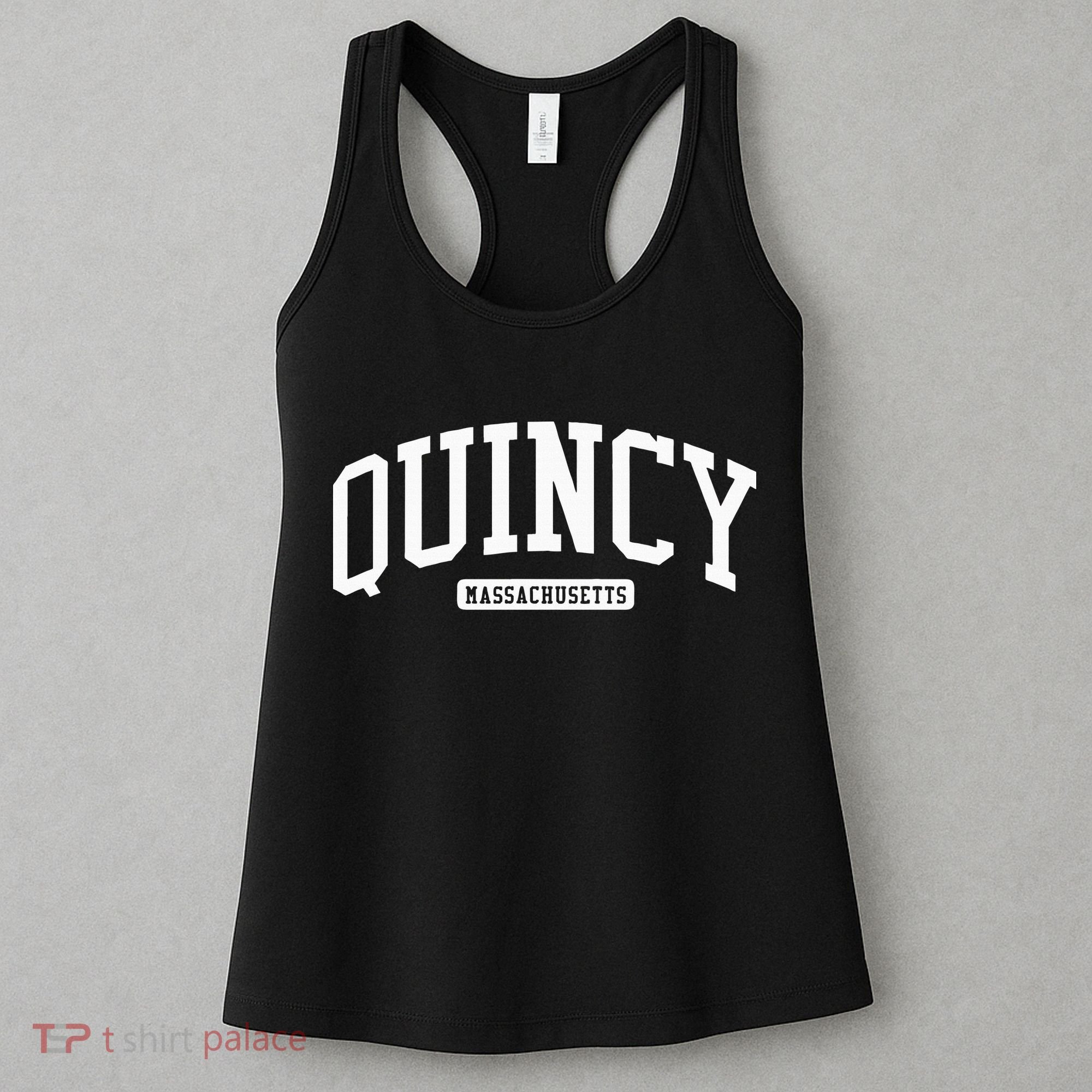Quincy Massachusetts Ma College Style Women's Tank Top