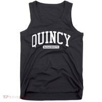 Quincy Massachusetts Ma College Style Tank Top thumb 0
