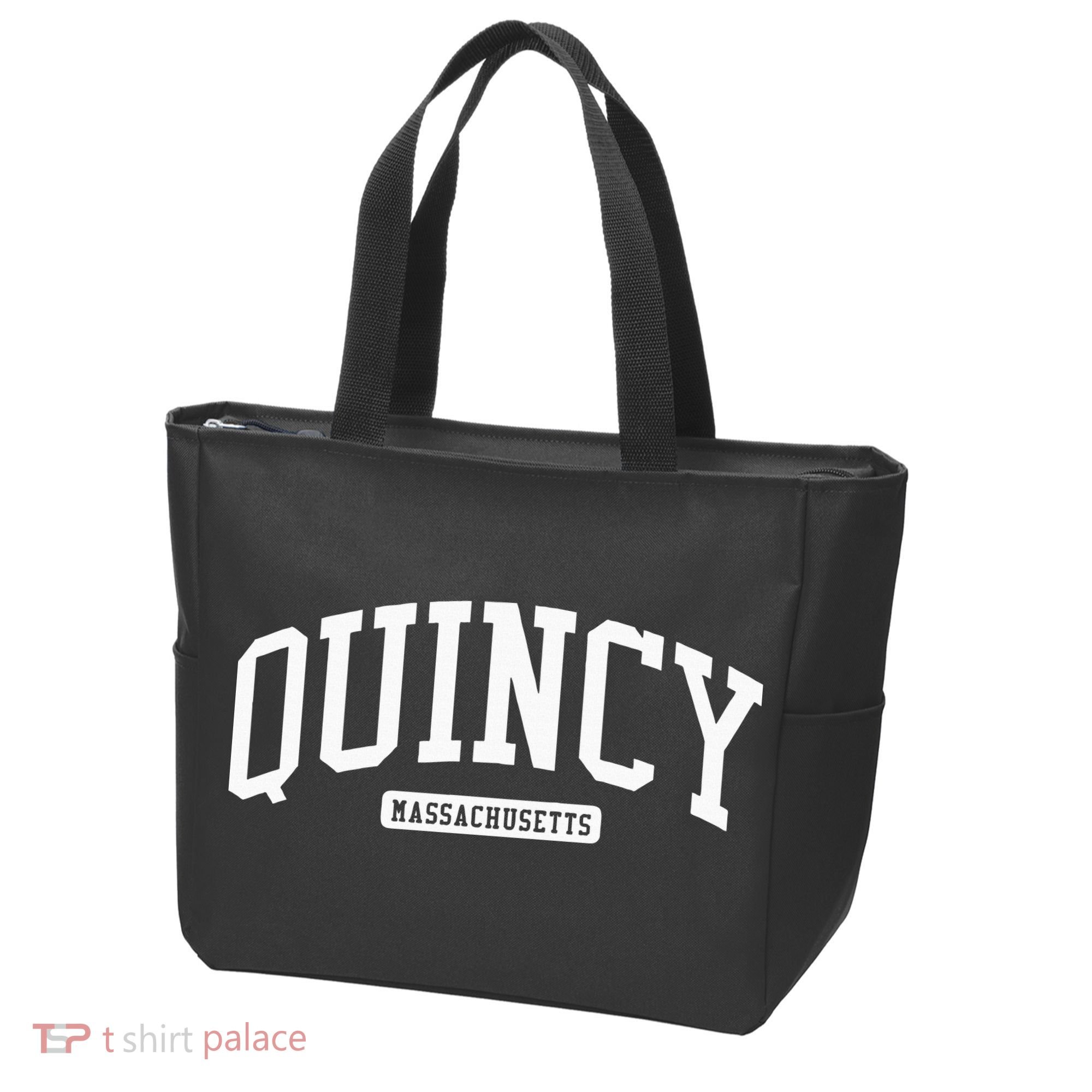 Quincy Massachusetts Ma College Style Tote Bag