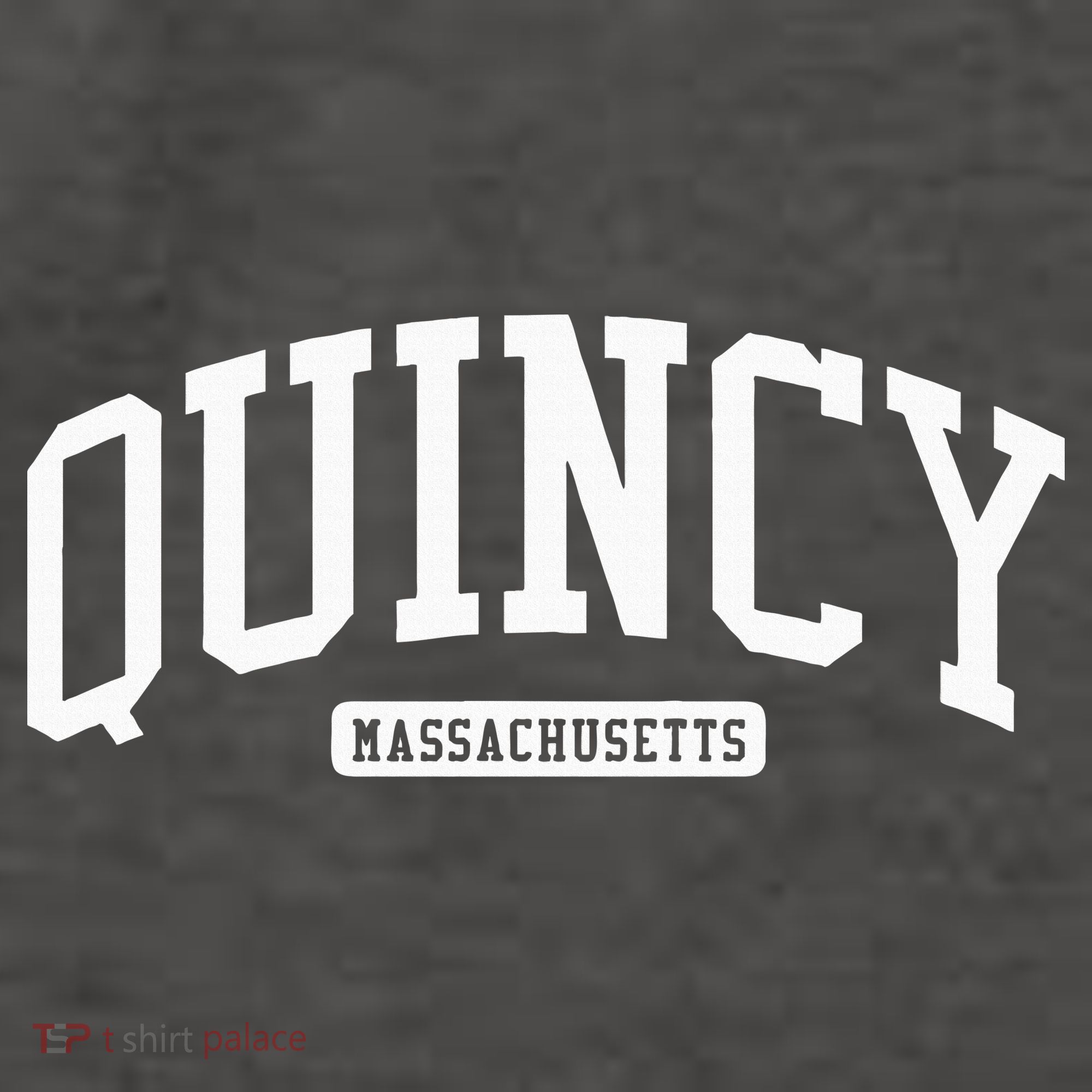 Quincy Massachusetts Ma College Style Vector Backpack