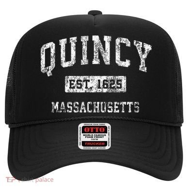 Quincy Massachusetts Ma Vintage Established Hat