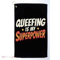 QueefingS My Superpower Queefed Embarrassing Raunchy Humor Golf Towel thumb 0