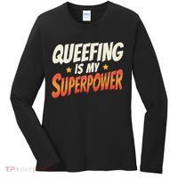 QueefingS My Superpower Queefed Embarrassing Raunchy Humor Women's Long Sleeve Shirt thumb 0