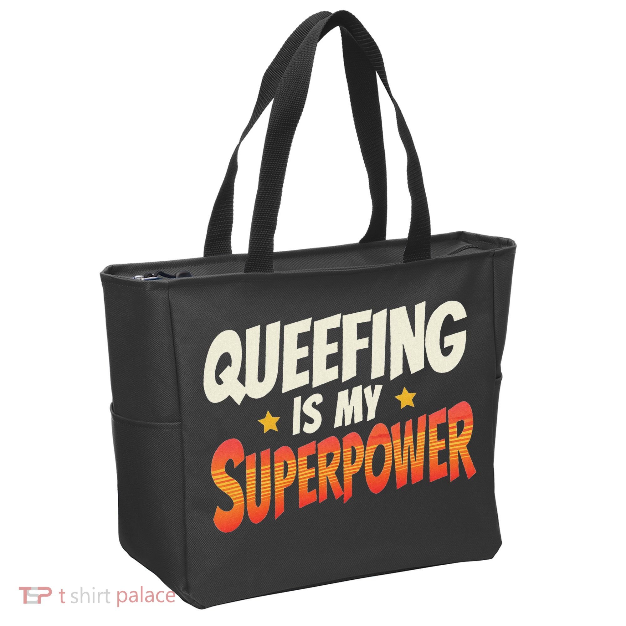 QueefingS My Superpower Queefed Embarrassing Raunchy Humor Tote Bag