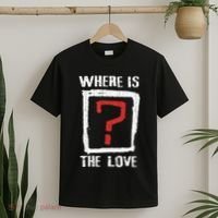 Question Mark Where Is The Love T-Shirt thumb 2
