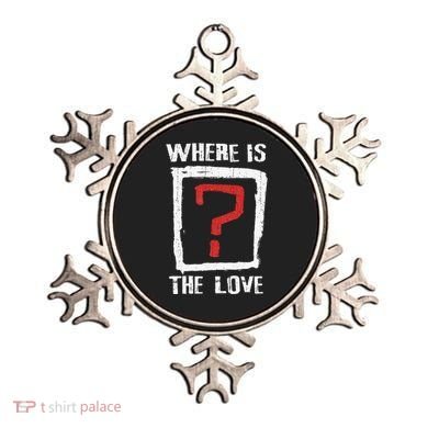 Question Mark Where Is The Love Ornament
