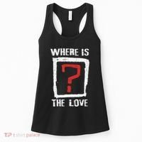 Question Mark Where Is The Love Women's Tank Top thumb 0