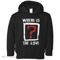 Question Mark Where Is The Love Toddler Hoodie thumb 0